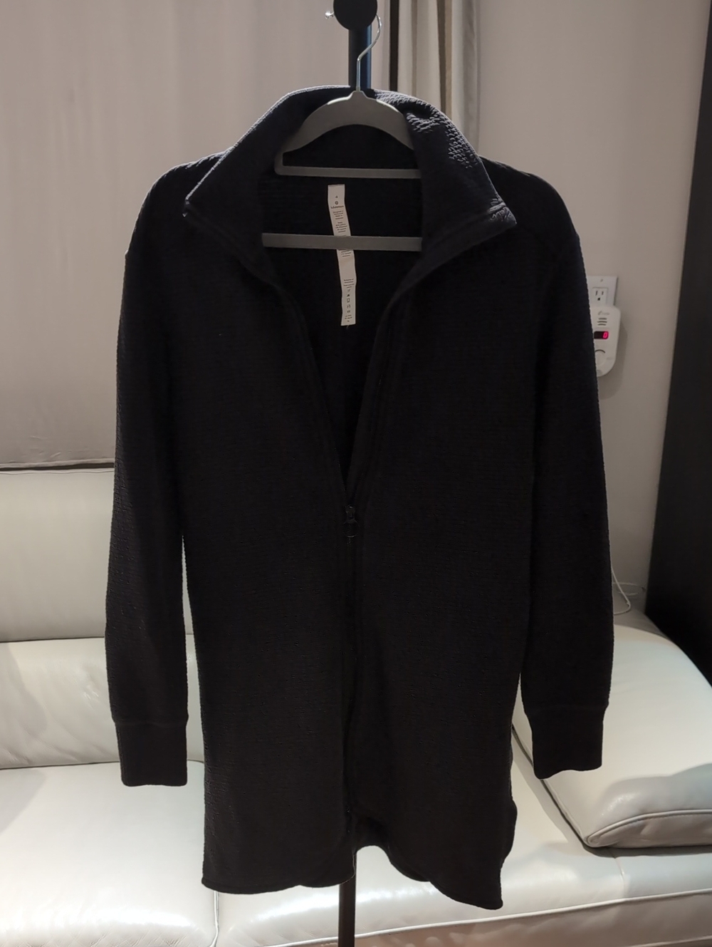 lululemon athletica Black Full-Zip Sweater